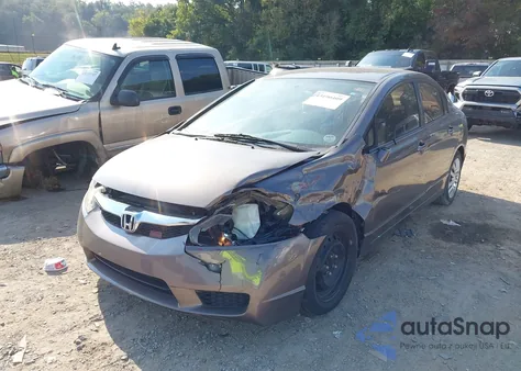 2010 Honda Civic Lx из США, поврежденный, VIN 2HGFA1F56AH542122